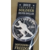 Image 2 : 2012-W Infantry Soldier Defenders Of Freedom 90% Silver Dollar From The United States Mint