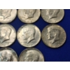 Image 5 : Lot of 10 Assorted Years 40% Silver Kennedy Half Dollars - Face Value: $5.00	