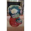 Image 2 : Gorgeous10" x 10" Porcelain Lidded Chinese Storage Jar With Colorful Oriental Florals & Butterflies