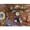 Image 3 : Large Grouping Of Wall Decorative Items As Displayed In Kitchen Includes Wood Rack - See All Picture