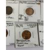 Image 5 : Assorted Copper Pennies - Various Years - Some Cracks & Errors - All Labeled in Cards - FV $ 0.35