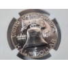 Image 4 : 1961 Franklin Silver Half Dollar 90% Silver NGC PF 69