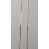 Image 8 : 14K Gold Twisted Rope 7" Bracelet & 14K Gold Serpentine 18" Necklace - Total Weight: 1.6g