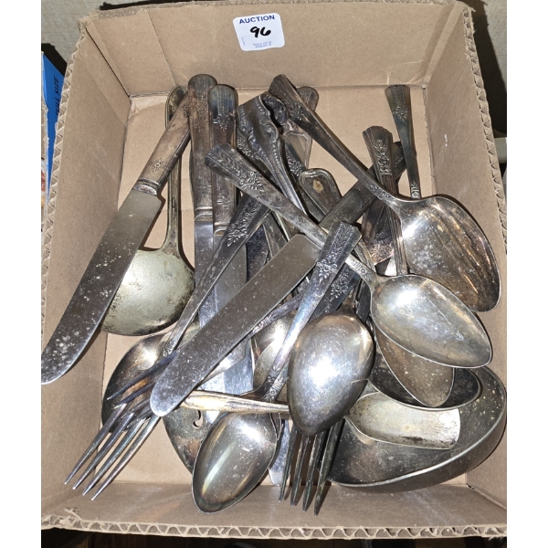 Silverplate Silverware - 54.4oz Total Weight