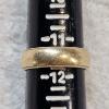 Image 4 : Vintage 14K Yellow Gold Men's Wedding Band Ring - Size 11.5 - Weight 11.4g