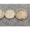 Image 3 : Lot of Three Asstd World Silver Coins - 1918 3 Pence, 1942 1/10 G & 1939 Canada Dime- TASW 0.1309 Oz