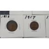 Image 4 : (10) Assorted Years Lincoln Wheat Cents & 2025 Lincoln Cent - Face Value: $0.11