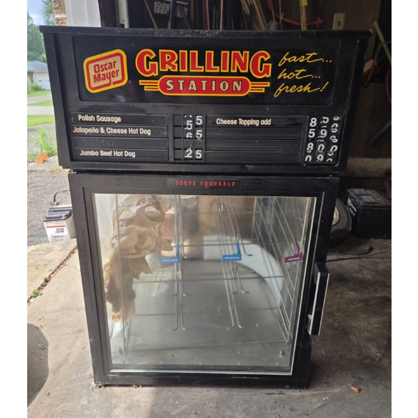  *Pick Up At Louisville Home - Vintage 25''x26''x37'' Rare! Excellent Condition Oscar Mayer Machine
