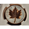 Image 5 : NGC Reverse Proof 70 Canada 2022 Silver 1 Oz Maple Leaf Super Incuse Rose Gilt