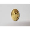 Image 4 : 14K Yellow Gold Pin with "G" Initial - Pin Weight: 2.6g