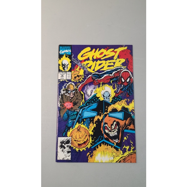 Ghost Rider Comic Vol 2 No 16 Date 08/1991 Marvel Comic Book - Johnny Blaze, Spider-Man Demogoblin