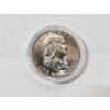 Image 1 : 1954 Franklin Half Dollar - 90% Silver - in Capsule
