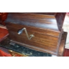 Image 7 : RARE Nice Working Conditon Antique Victrola Table Top Model W / Large Lot Of Original Records!