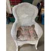 Image 1 : *Pick Up At Mantua Home-No Shipping Available*  Gorgeous Rocking Chair - Floral Cushion 