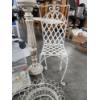 Image 3 : White Wire Bird Cage, Chair Stand, Basket, and Pillar Candle Holder
