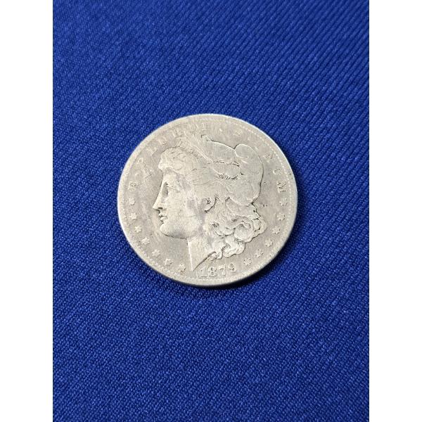 1879 United States Morgan Silver Dollar 