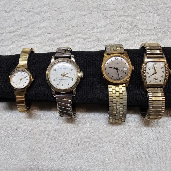 Collection of Four Vintage Women's Quartz Fashion Watches