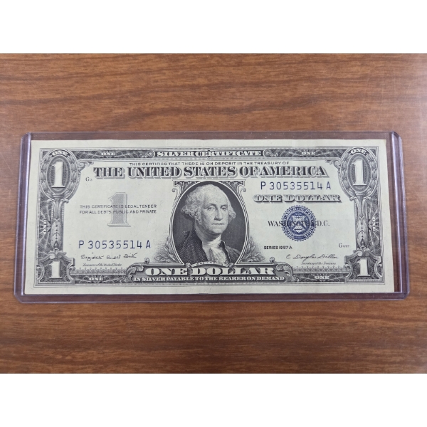 1957 High Grade U.S. Silver Certificate