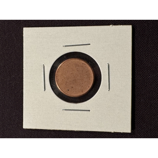 Blank United States Cent Planchet In Mint Condition