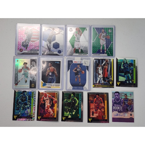 Assorted Basketball Trading Cards Including "Rookie Signs" Robert Woodard II Autographed