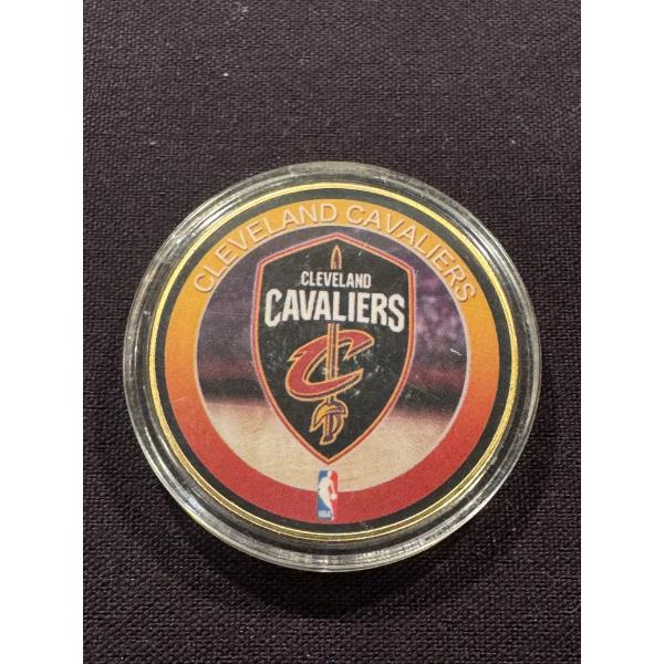 Rare Cleveland Cavaliers Officially Licensed Challenge Token In Holder - Mint Condition