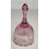 Image 1 : 1992 Commemorative Fenton Pink Glass Bell