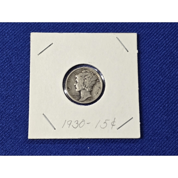 1930 Winged Liberty Head Mercury Dime