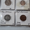 Image 6 : Two Binder Pages Filled with Assorted World Coins: Bahamas, Hungary, Jamaica, Belgium, & More!