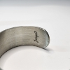 Image 6 : Beautiful Pewter Floral Cuff Bracelet