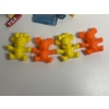 Image 4 : Disney Mickey Mouse and Friends Snap Beads 1980 Connecting Toys - Two Mickey Pez Dispensers