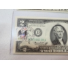 Image 4 : (2) U.S. 1976 $2 Notes With Post Mark & Stamp - Consecutive Serial Numbers - See Description!