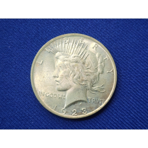 1923 90% Silver Peace Dollar 
