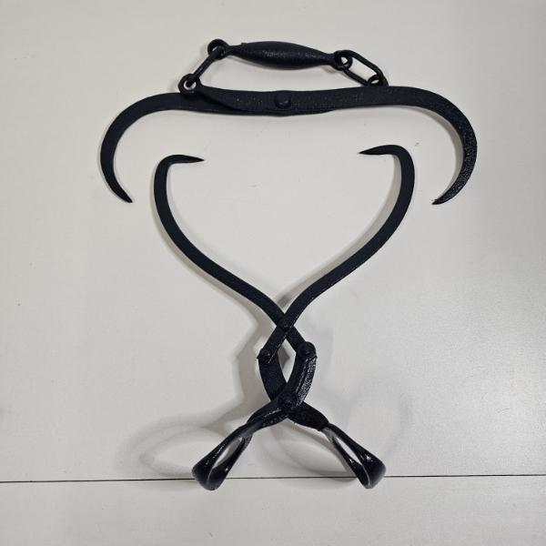 Antique Cast Iron Ice Block Tongs (15" Length/ea)