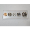 Image 1 : 1964 United States 5-Coin Set Including Silver Half Dollar, Quarter, & Dime