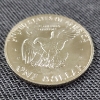 Image 3 : United States 1973-S Eisenhower Dollar 40% Silver Coin ~ ASW: 0.3162 oz ~ San Francisco Mint