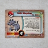 Image 2 : Vintage Topps Rhydon #112 Pokemon Trading Card