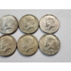 Image 3 : x8 Assorted Years 40% Silver Kennedy Half Dollars FV: $4.00