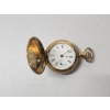 Image 1 : Vintage Gold-Tone Hampden Pocket Watch - "Molly Stark" Canton OH  