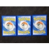 Image 4 : Three Assorted Pokemon Trading Cards Including Reverse Holo Chikorita 1/122