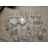 Image 1 : *Pick Up At Mantua Home-No Shipping Available* Gorgeous Vintage Matching Crystal Dessert Plates, Bra