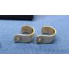 Image 5 : 14KT Gold Earrings & Brooch/Pin - Total Weight: 7.5g