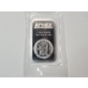 Image 1 : One Troy Ounce AMPEX .999 Fine Silver Bar Featuring American Eagle Design