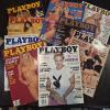 Image 1 : Group Lot - PLAYBOY MAGAZINE'S - 9  VOLUMES  7 - 1991  & 1 -1996 & 1- 1995 AS SHOWN  VERY GOOD COND