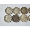 Image 2 : x10 Assorted Years & Mint Marks U.S. 90% Silver Roosevelt Dimes FV: $1.00