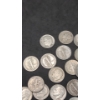 Image 10 : Assorted Years/Mint Marks 90% Silver Mercury & Roosevelt Dimes- Face Value: $5.00