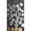 Image 4 : Tube Of (40) Assorted United States State Quarters (4) Are Gold Plated Face Value: $10