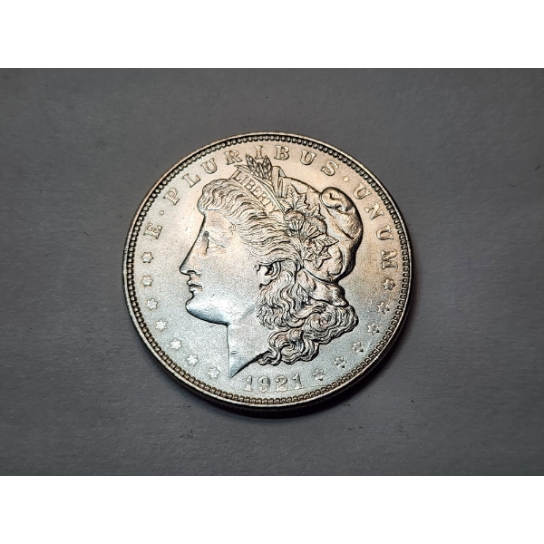 1921 Morgan Silver Dollar - 90% Silver - Excellent Condition