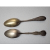 Image 5 : x2 Sterling Silver Souvenir Spoons: Mount Union College and Alliance High School Ohio TW: 37.7g