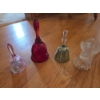 Image 1 : PICKUP IN CANTON - Four Collectable Glass Bells In Perfect Condition  