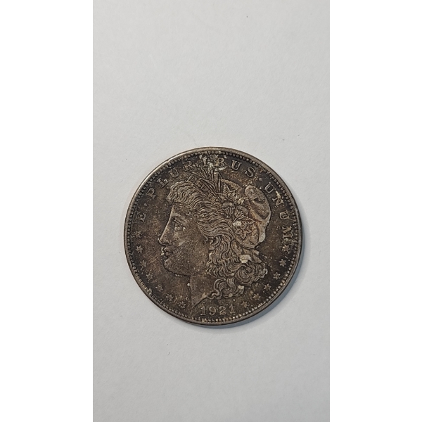 United States 1921 90% Silver Morgan Dollar